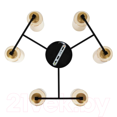 Люстра Arte Lamp Leo A7027PL-6BK