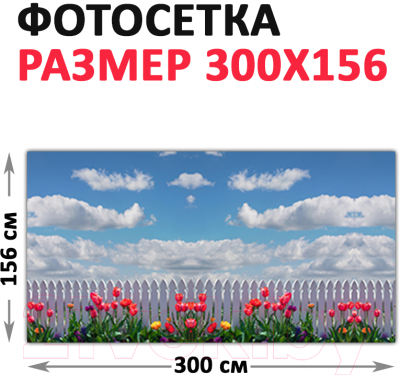 Фотофасад Arthata Небо / FotoSetka-300-50