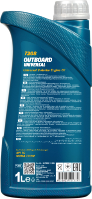 Моторное масло Mannol Outboard Universal TC / MN7208-1