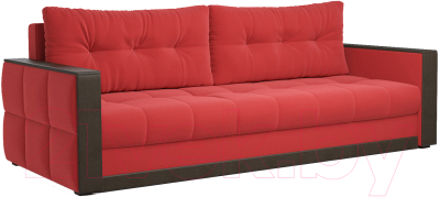 Диван Mebel-Ars Еврокнижка Бостон (красный) - фото