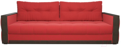 Диван Mebel-Ars Еврокнижка Бостон (красный)