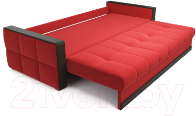 Диван Mebel-Ars Еврокнижка Бостон (красный)