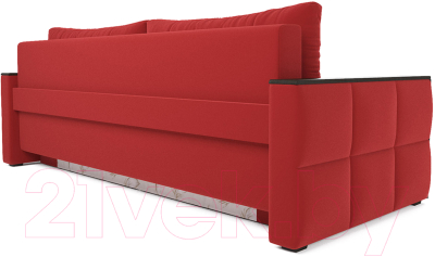 Диван Mebel-Ars Еврокнижка Бостон (красный)