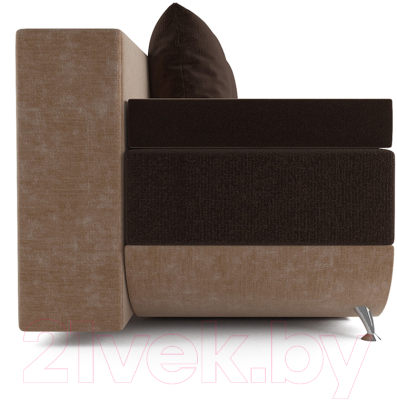 Диван Mebel-Ars Еврокнижка Наталия-2 (кордрой коричневый)