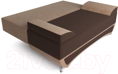 Диван Mebel-Ars Еврокнижка Наталия-2 (кордрой коричневый)