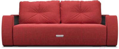 Диван Mebel-Ars Еврокнижка Мальтида (кордрой красный)