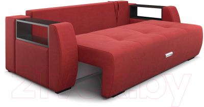 Диван Mebel-Ars Еврокнижка Мальтида (кордрой красный)