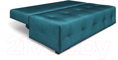 Диван Mebel-Ars Еврокнижка Марсель №1 (бархат сине-зеленый Star Velvet 43 Black Green)