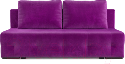 Диван Mebel-Ars Еврокнижка Марсель №1 (фиолетовый)