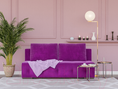 Диван Mebel-Ars Еврокнижка Марсель №1 (фиолетовый)