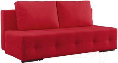 Диван Mebel-Ars Еврокнижка Марсель №1 (кордрой красный) - фото