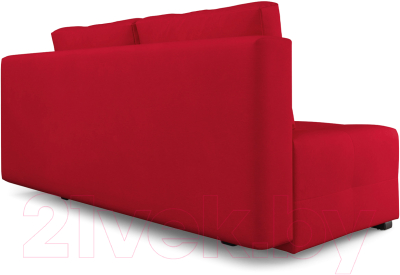 Диван Mebel-Ars Еврокнижка Марсель №1 (кордрой красный)