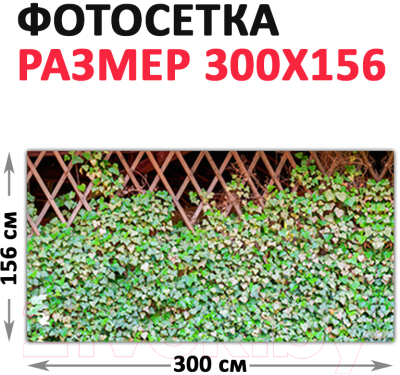 Фотофасад Arthata Плющ / FotoSetka-300-63