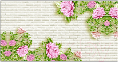Фотофасад Arthata Цветы / FotoSetka-300-71 - фото