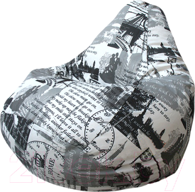 Бескаркасное кресло Flagman Груша Макси Г2.7-03 (Queen) - фото