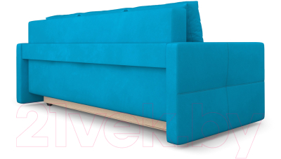 Диван Mebel-Ars Еврокнижка Марсель №2 (синий)