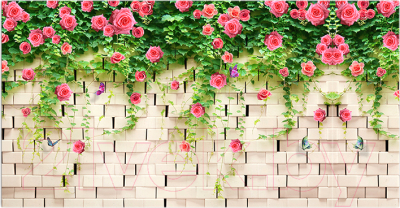 Фотофасад Arthata Розы / FotoSetka-300-76 - фото