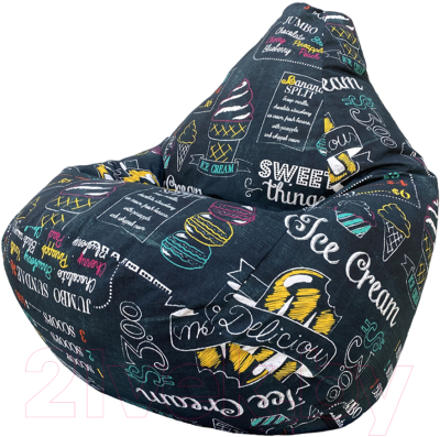 Бескаркасное кресло Flagman Груша Макси XXL Г2.4-28 - фото