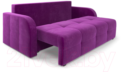 Диван Mebel-Ars Еврокнижка Марсель №3 (фиолетовый)