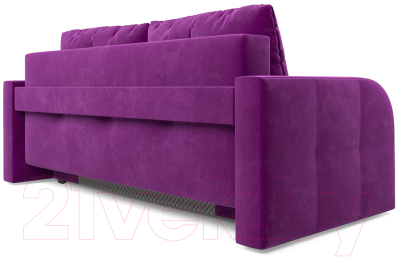 Диван Mebel-Ars Еврокнижка Марсель №3 (фиолетовый)