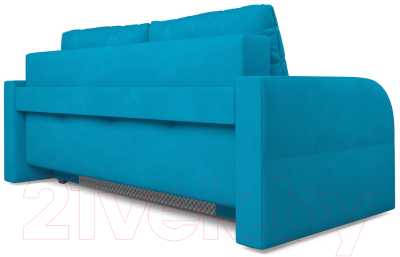 Диван Mebel-Ars Еврокнижка Марсель №3 (синий)