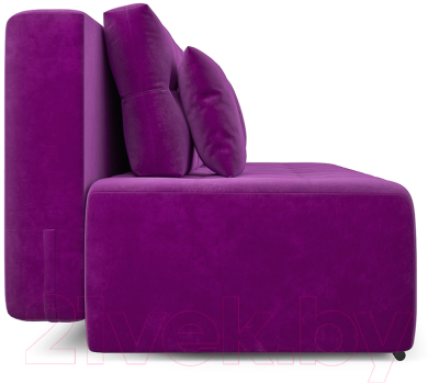 Диван Mebel-Ars Еврокнижка Марсель №4 (фиолетовый)