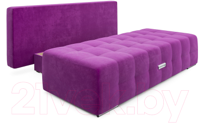 Диван Mebel-Ars Еврокнижка Марсель №4 (фиолетовый)