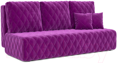 Диван Mebel-Ars Еврокнижка Роял (фиолетовый) - фото