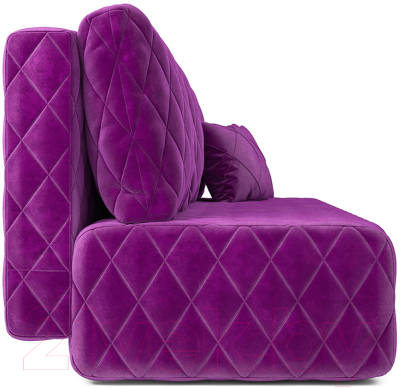 Диван Mebel-Ars Еврокнижка Роял (фиолетовый)