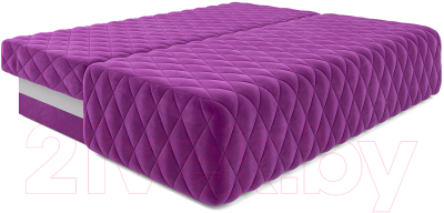 Диван Mebel-Ars Еврокнижка Роял (фиолетовый)