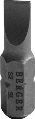 Набор бит BERGER SL0.8x5.5 25мм S2 / BG2382 - фото