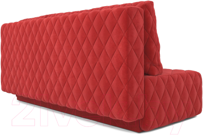 Диван Mebel-Ars Еврокнижка Роял (кордрой красный)