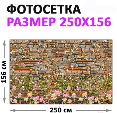 Фотофасад Arthata FotoSetka-250-95