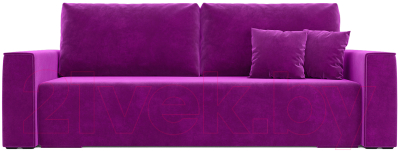 Диван Mebel-Ars Еврокнижка Манхэттен (фиолетовый)