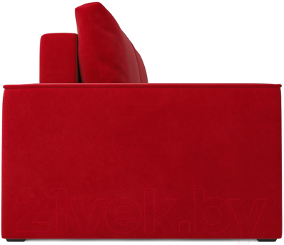 Диван Mebel-Ars Еврокнижка Манхэттен (кордрой красный)