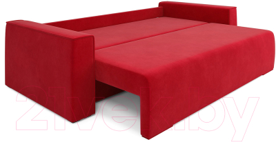Диван Mebel-Ars Еврокнижка Манхэттен (кордрой красный)