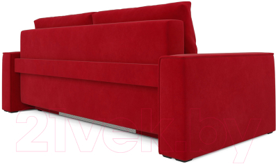 Диван Mebel-Ars Еврокнижка Манхэттен (кордрой красный)