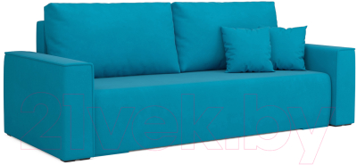 Диван Mebel-Ars Еврокнижка Манхэттен (синий) - фото