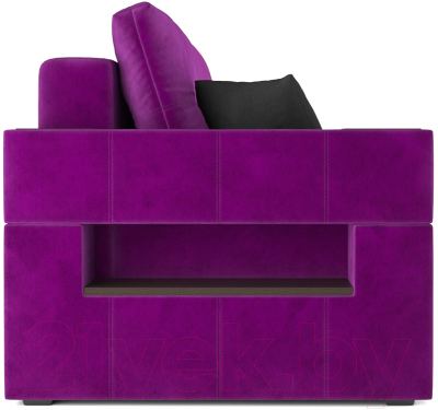 Диван Mebel-Ars Еврокнижка Венеция (фиолетовый)