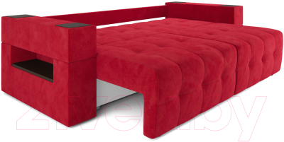 Диван Mebel-Ars Еврокнижка Венеция (кордрой красный)