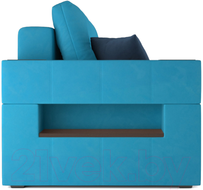 Диван Mebel-Ars Еврокнижка Венеция (синий)