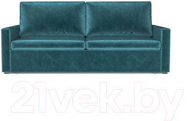 Диван Mebel-Ars Еврокнижка Поло (бархат сине-зеленый Star Velvet 43 Black Green)