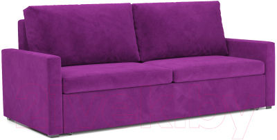 Диван Mebel-Ars Еврокнижка Поло (фиолетовый) - фото