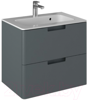 Тумба с умывальником Briz Прато Грэй 70 / 240 03-18070-16 00 ГР - фото