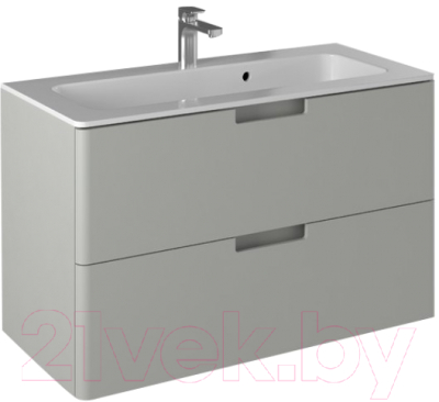 Тумба с умывальником Briz Прато Лайт 100 / 240 03-18100-16 00 ЛТ - фото