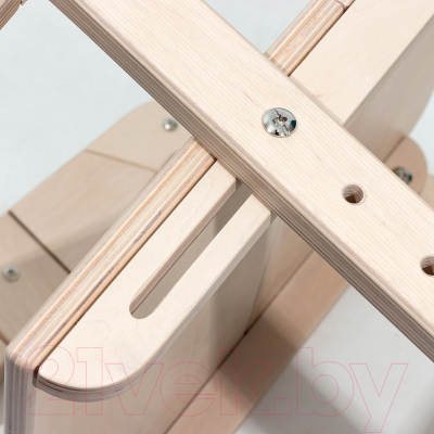 Стул детский Millwood Вырастайка Смарт (беленый)