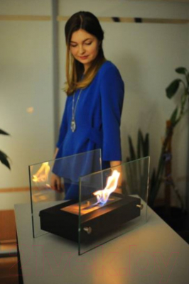 Биокамин Zefire Iceberg (черный)