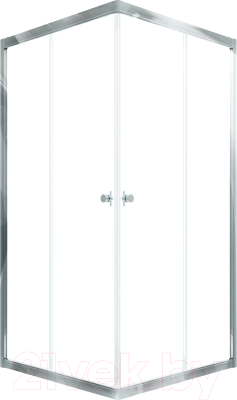 Душевой уголок Triton Вента 80x80 (хром, без поддона) - фото