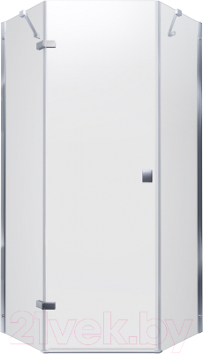 Душевой уголок Triton Сигма 100x100 (хром, без поддона) - фото