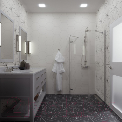 Душевой уголок Triton Сигма 100x100 (хром, без поддона)